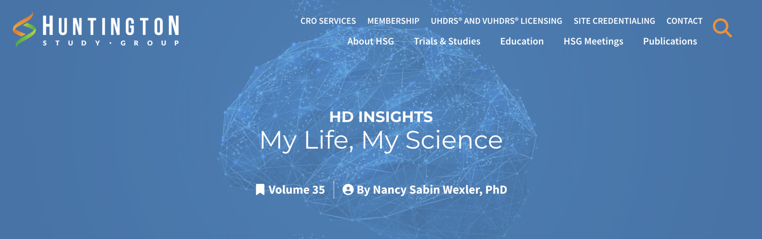 HD Insights feature of Nancy Wexler